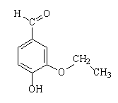 Ethyl vanillin - click for 3D structure